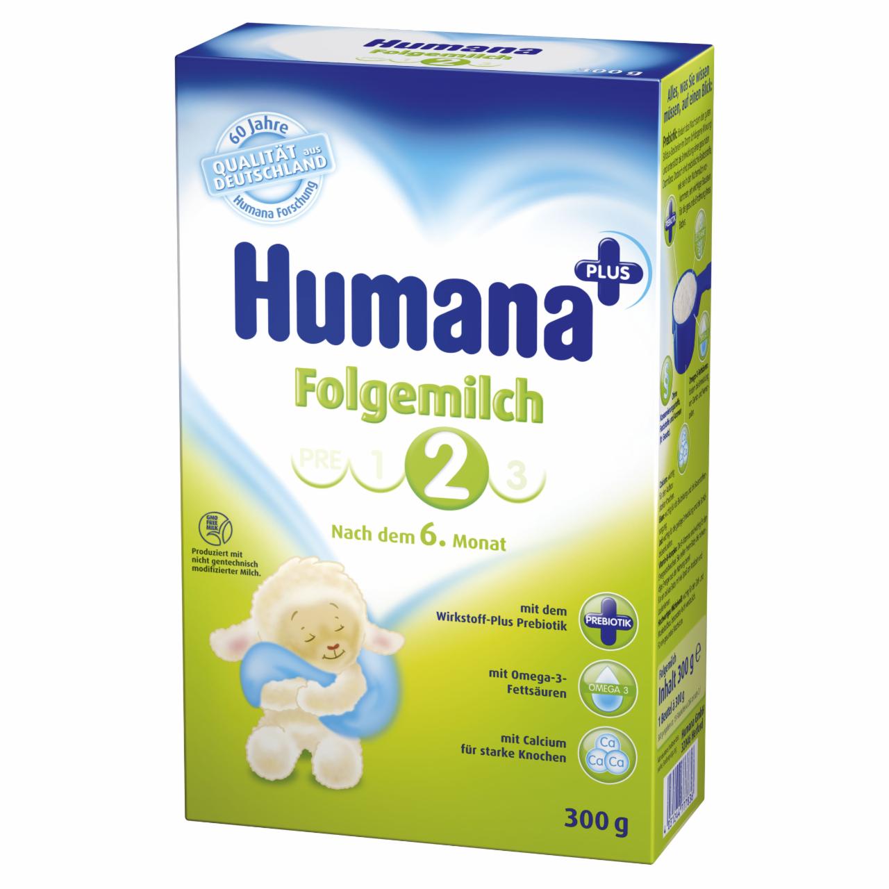 Zdjęcia - Humana 2 PREMIUM Mleko następne z prebiotykiem po 6. miesiącu 300 g