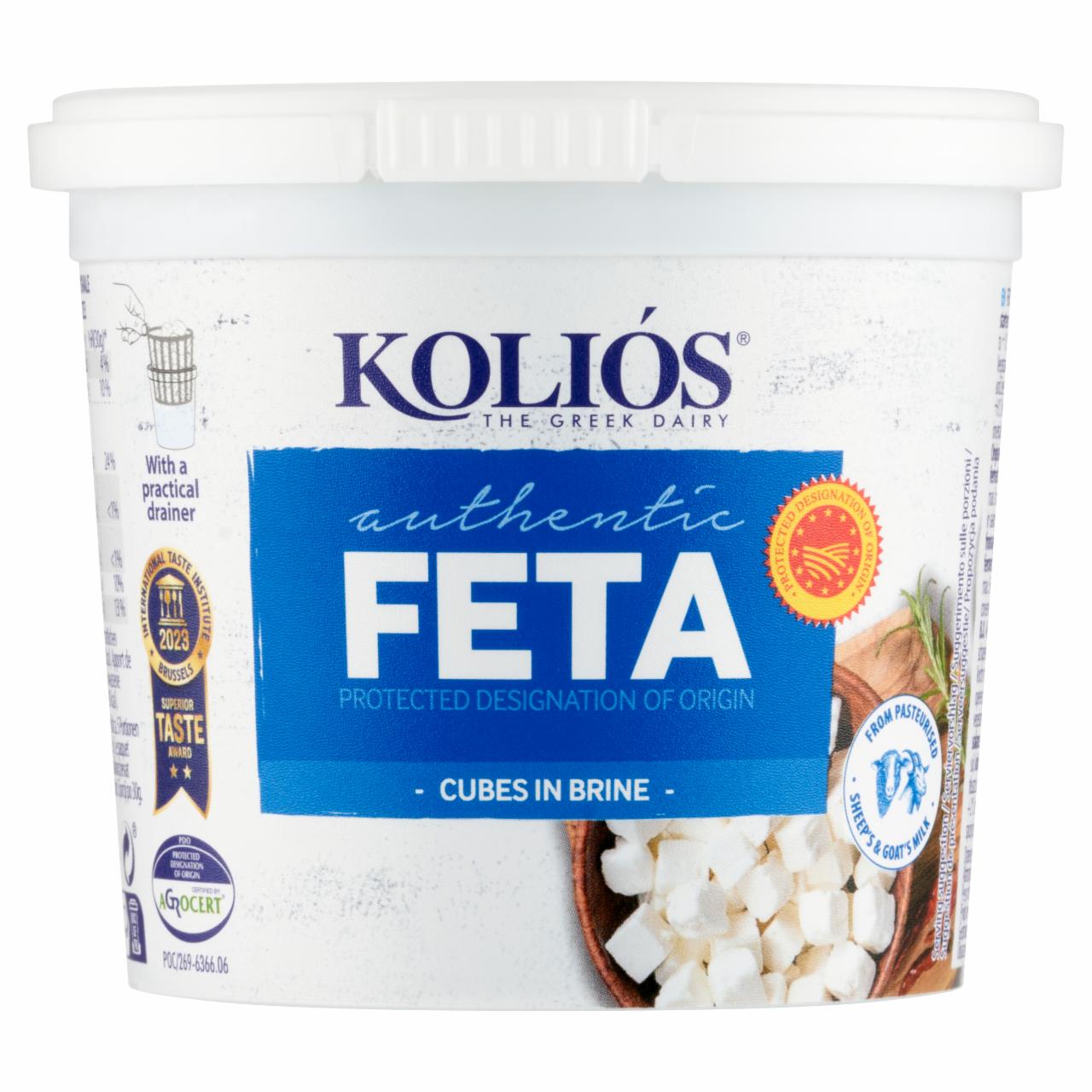 Zdjęcia - Koliós Ser feta kostki w zalewie 150 g