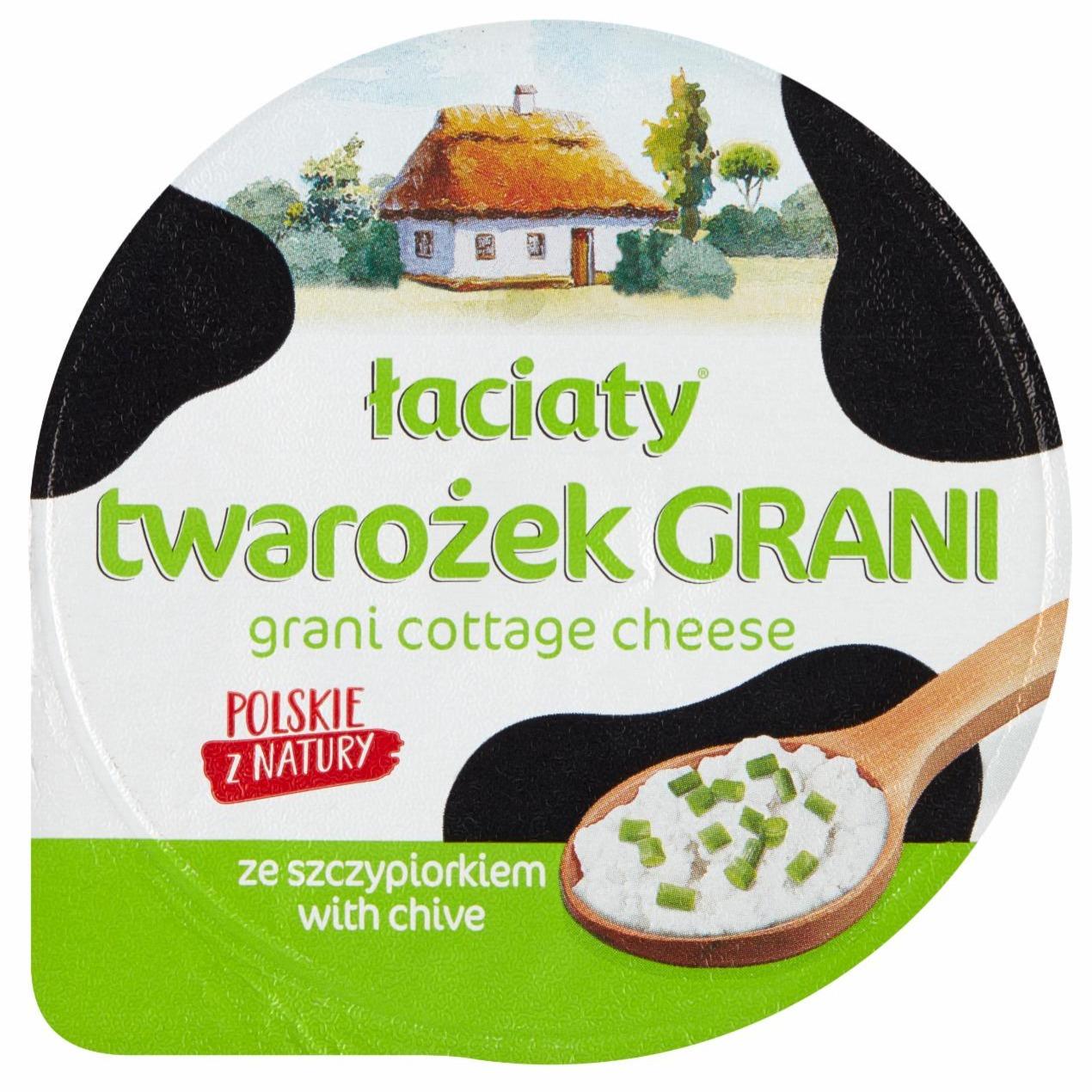 Zdjęcia - Twarożek grani Łaciaty ze szczypiorkiem Mlekpol