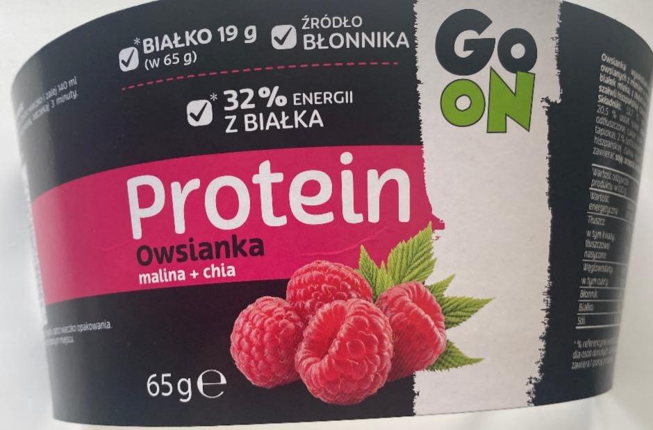 Zdjęcia - Protein owsianka malina chia Go On!