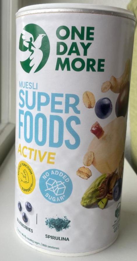 Zdjęcia - Muesli super foods active OneDayMore