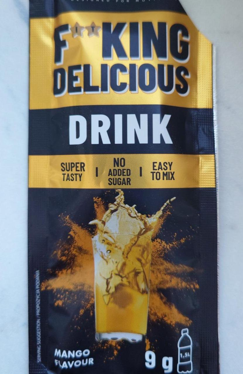 Zdjęcia - F**cking delicious drink mango flavour Allnutrition