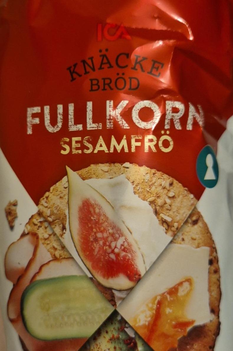 Zdjęcia - Knäcke bröd fullkorn sesamfrö ICA