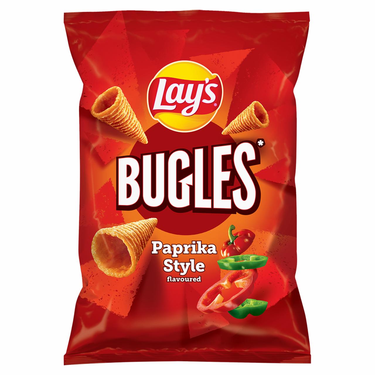 Zdjęcia - Lay's Bugles Przekąski kukurydziane o smaku papryki 110 g