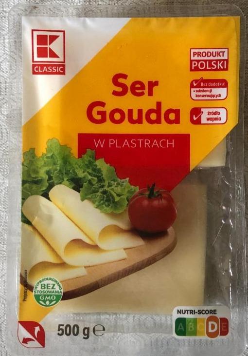 Zdjęcia - Ser Gouda w plastrach K-Classic