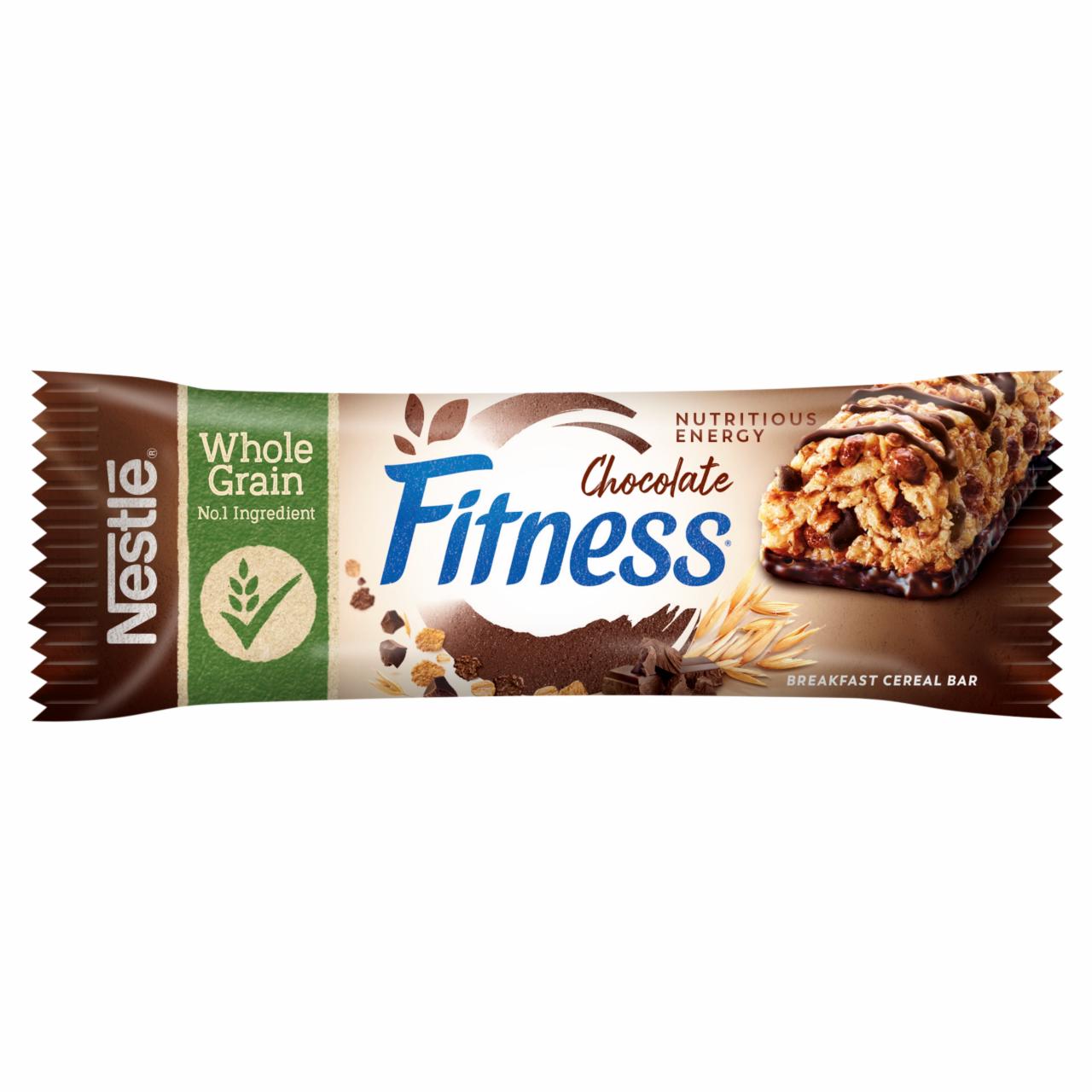 Zdjęcia - Nestlé Fitness Chocolate Płatki śniadaniowe w formie batonika 23,5 g