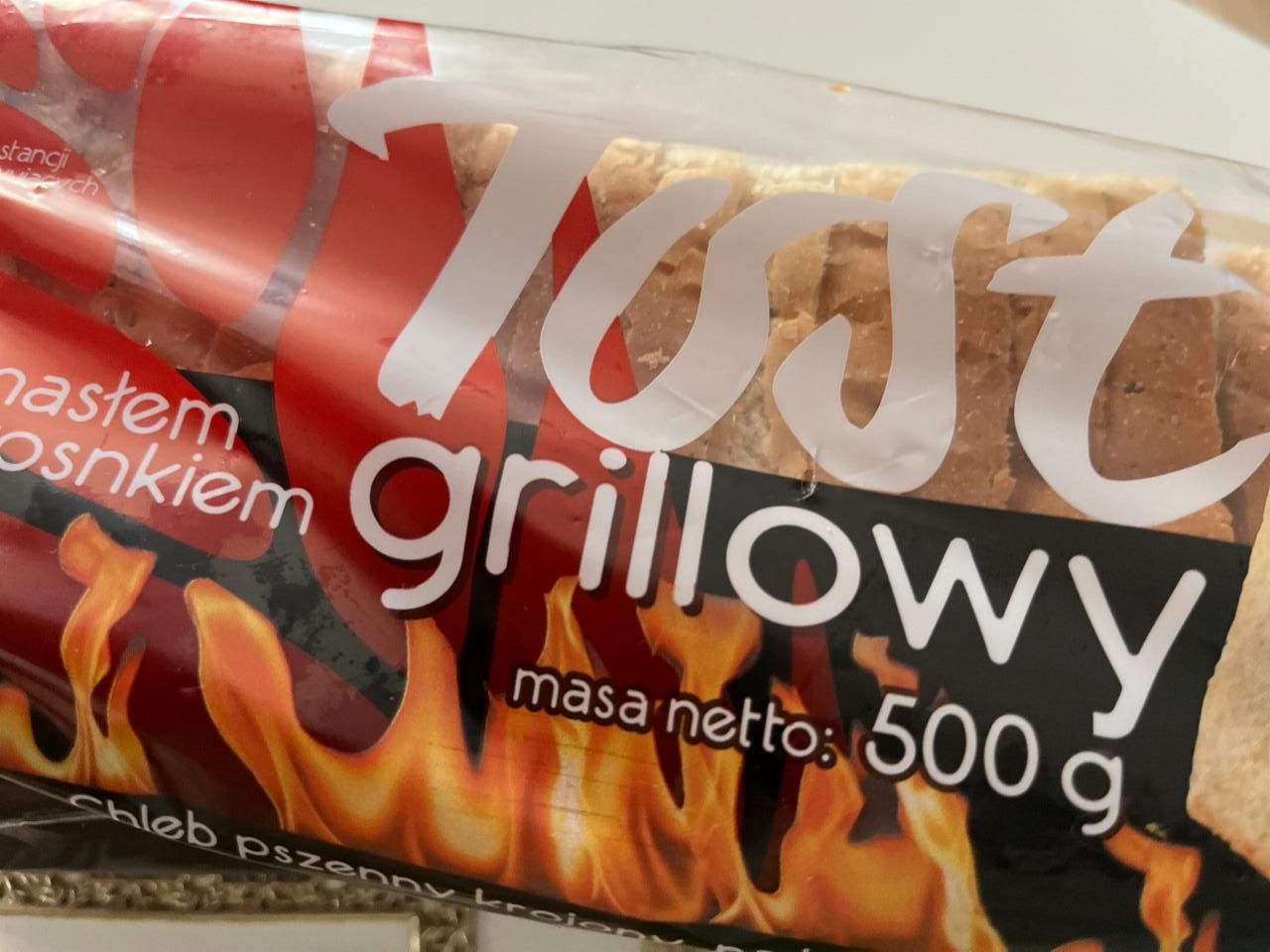 Zdjęcia - Tost grillowy z masłem i czosnkiem Oskroba