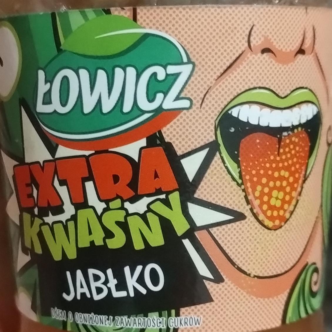 Zdjęcia - Łowicz Dżem extra kwaśny jabłko o obniżonej zawartości cukrów 260 g