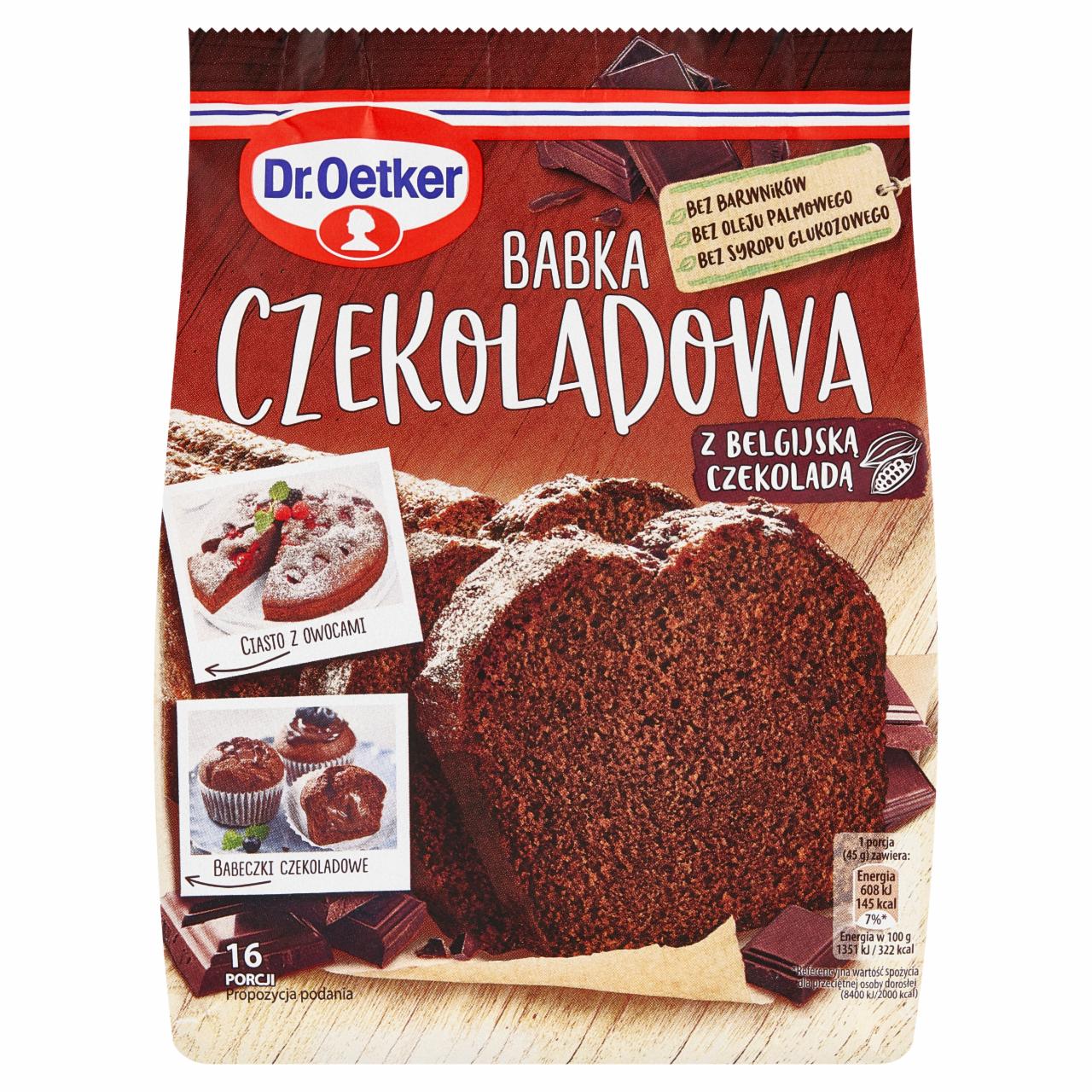 Zdjęcia - Dr. Oetker Babka czekoladowa 365 g