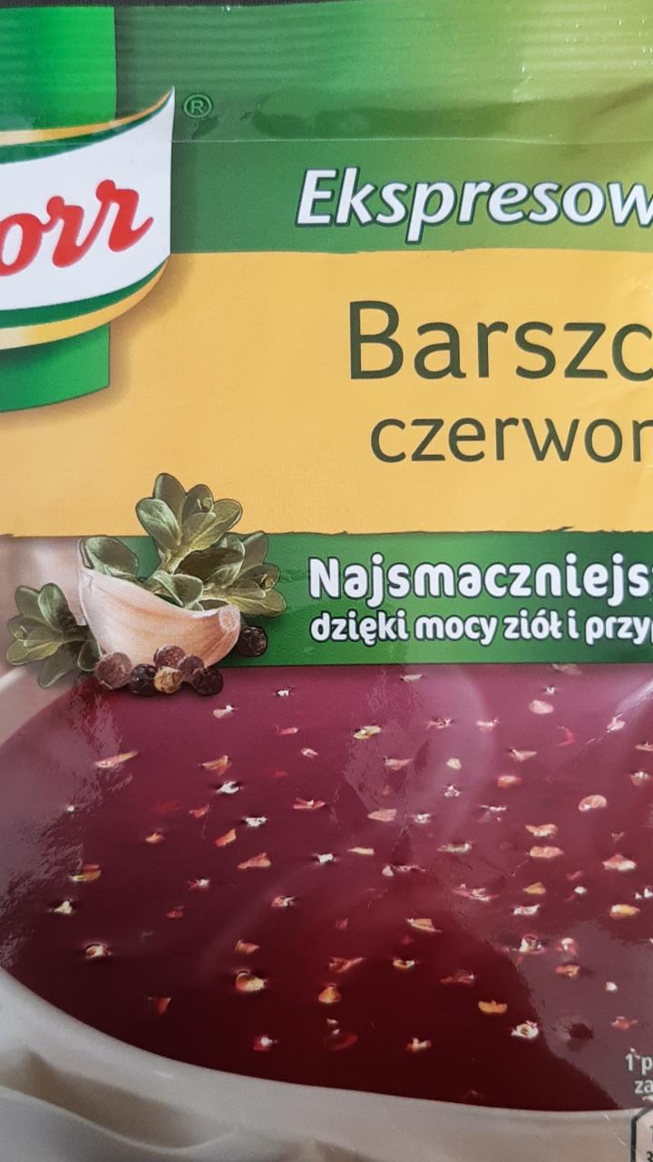 Zdjęcia - Barszcz czerwony ekspresowy Knorr