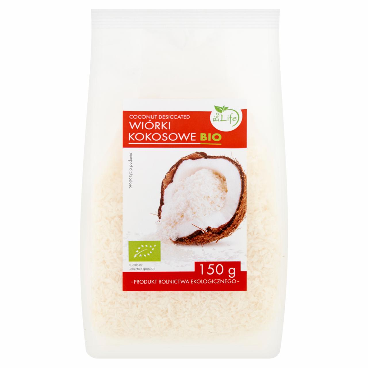 Zdjęcia - BioLife Wiórki kokosowe bio 150 g