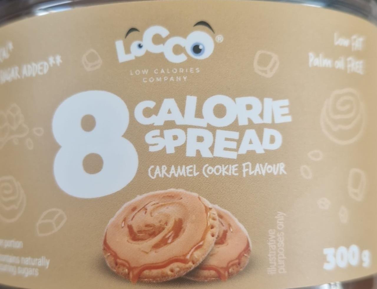 Zdjęcia - 8 Calorie spread caramel cookie flavour Locco