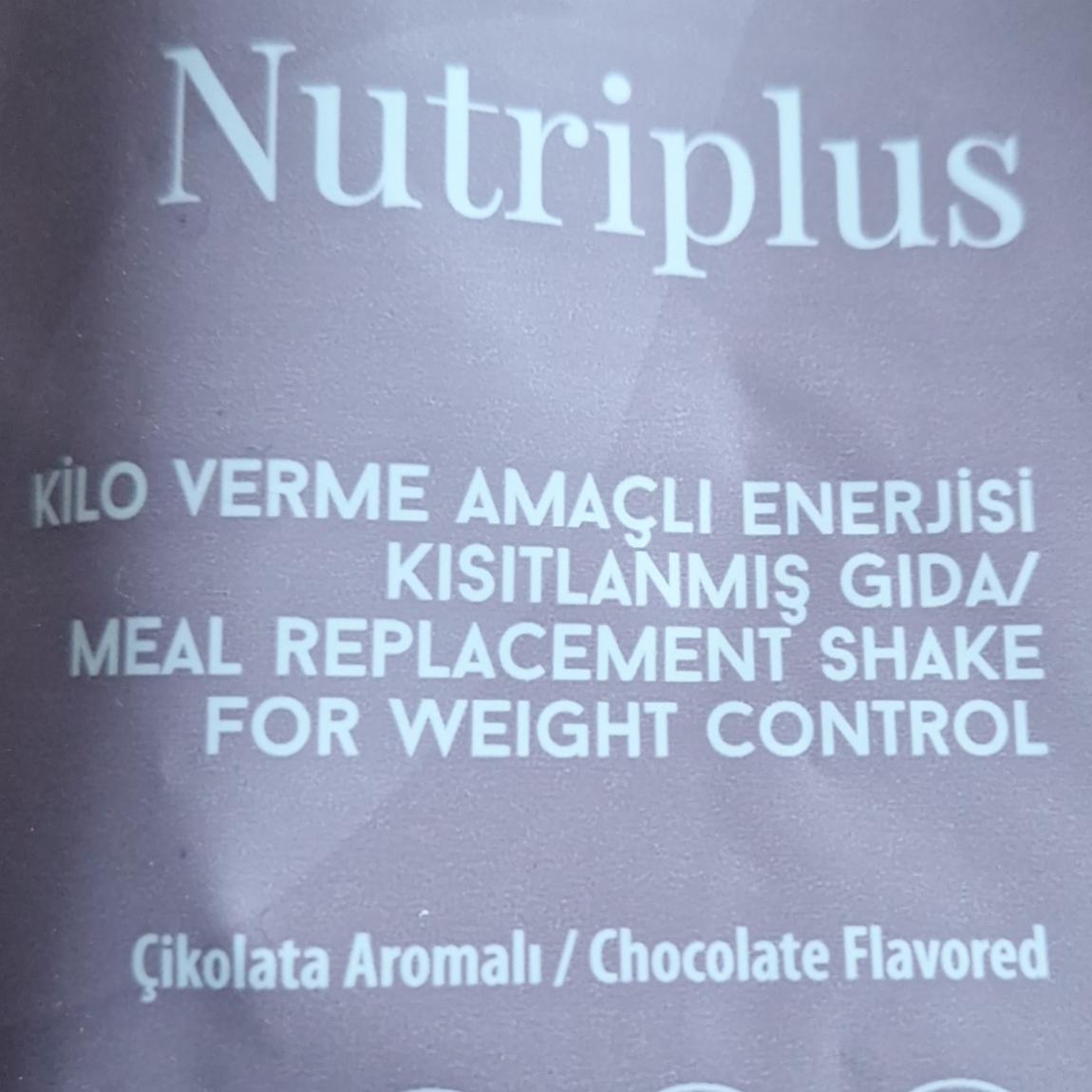 Zdjęcia - Meal replacement shake chocolate Nutriplus