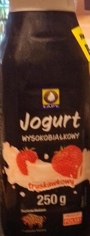 Zdjęcia - Jogurt wysokobiałkowy truskawkowy Łapy