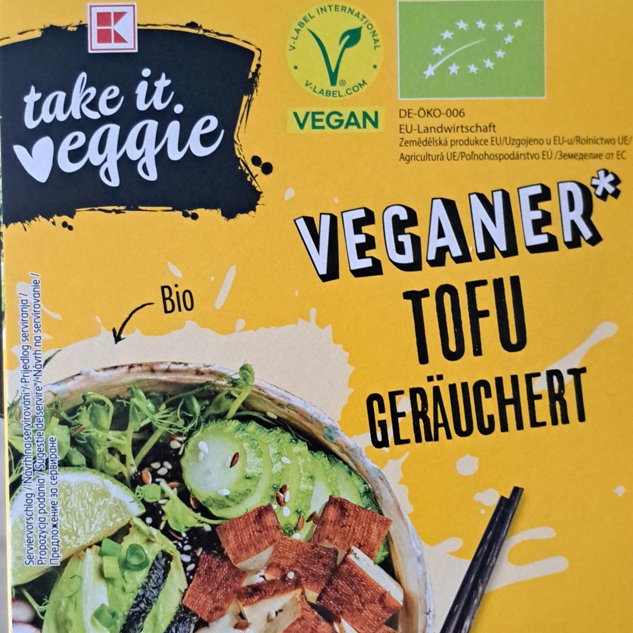 Zdjęcia - Organic tofu smoked take it veggie K-classic