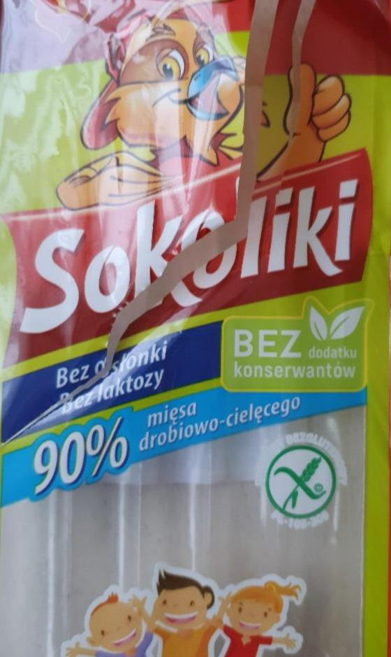 Zdjęcia - parówki 90% mięsa Sokoliki