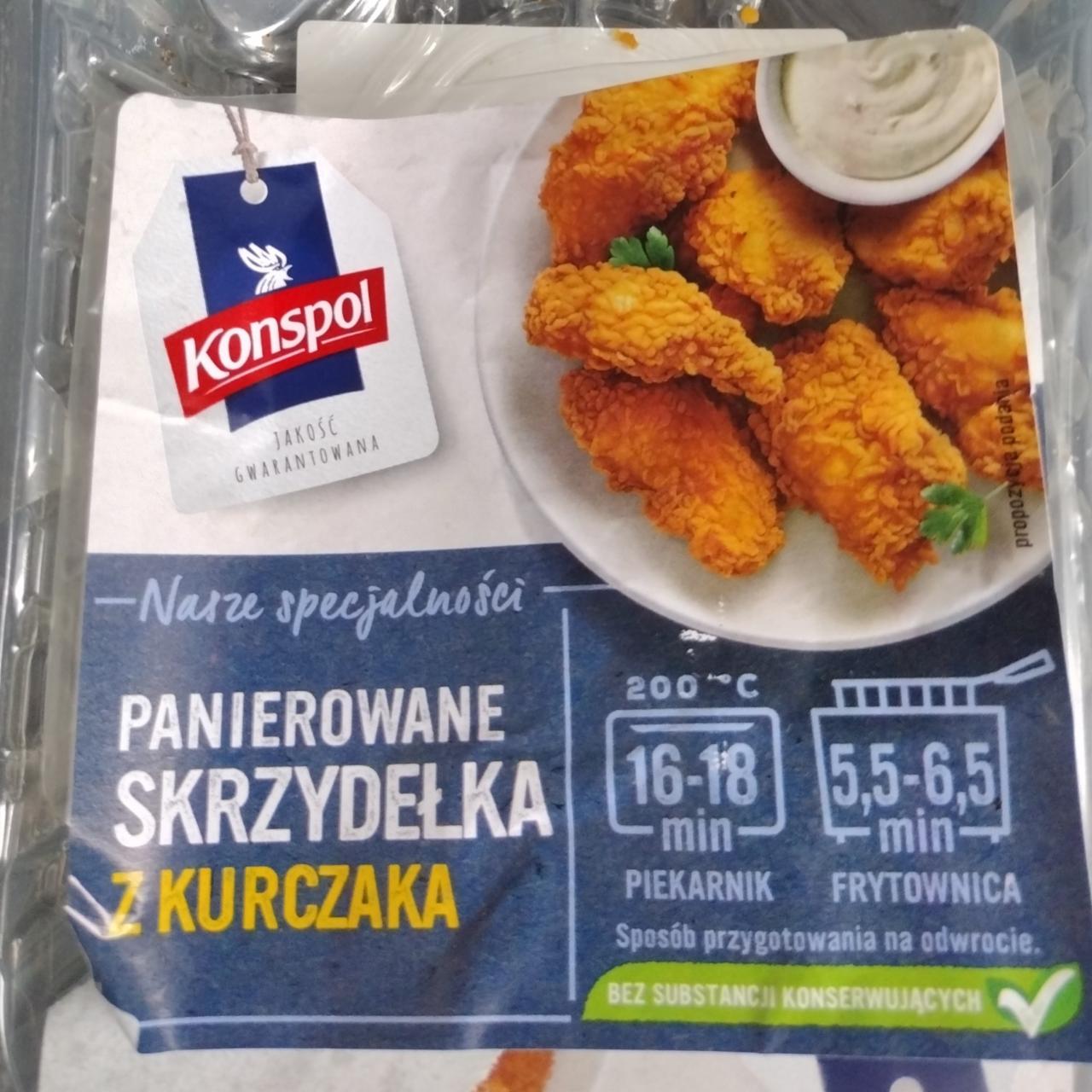 Zdjęcia - Panierowane skrzydełka z kurczaka Konspol