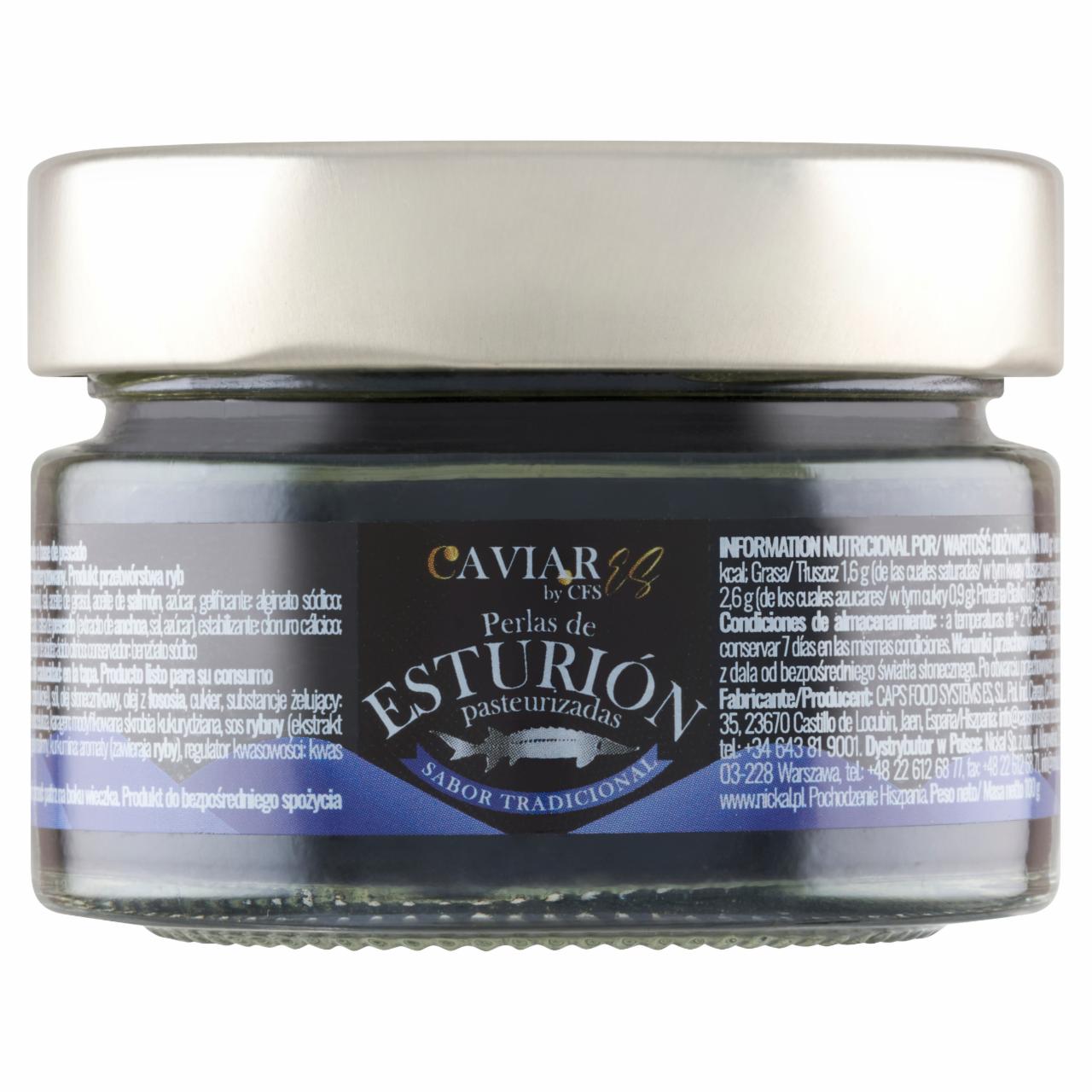 Zdjęcia - Caviar Perełki Caviares o smaku kawioru z jesiotra 100 g