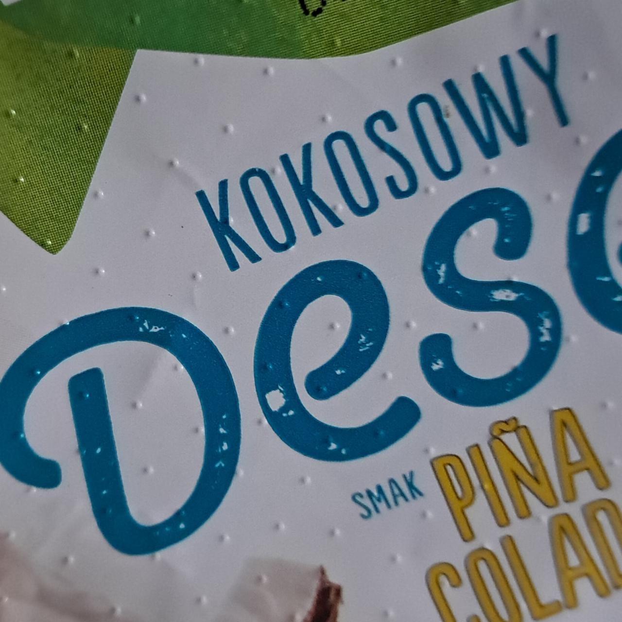 Zdjęcia - Kokosowy deser smak pina colada Lidl