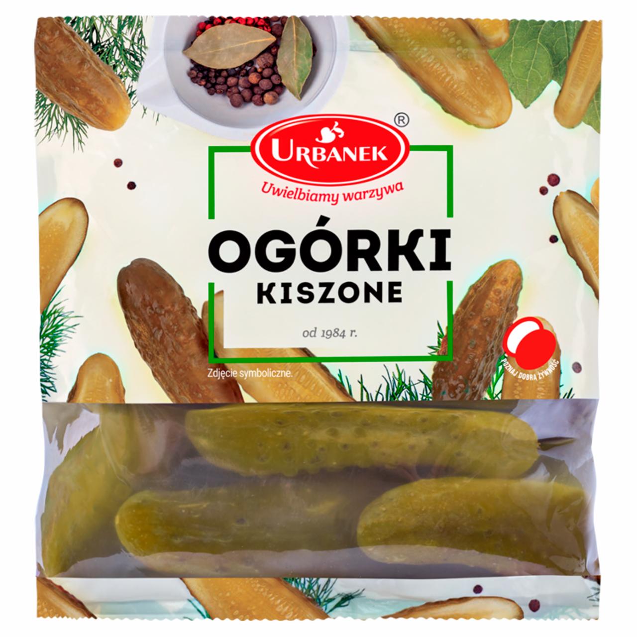 Zdjęcia - Urbanek Ogórki kiszone 750 g