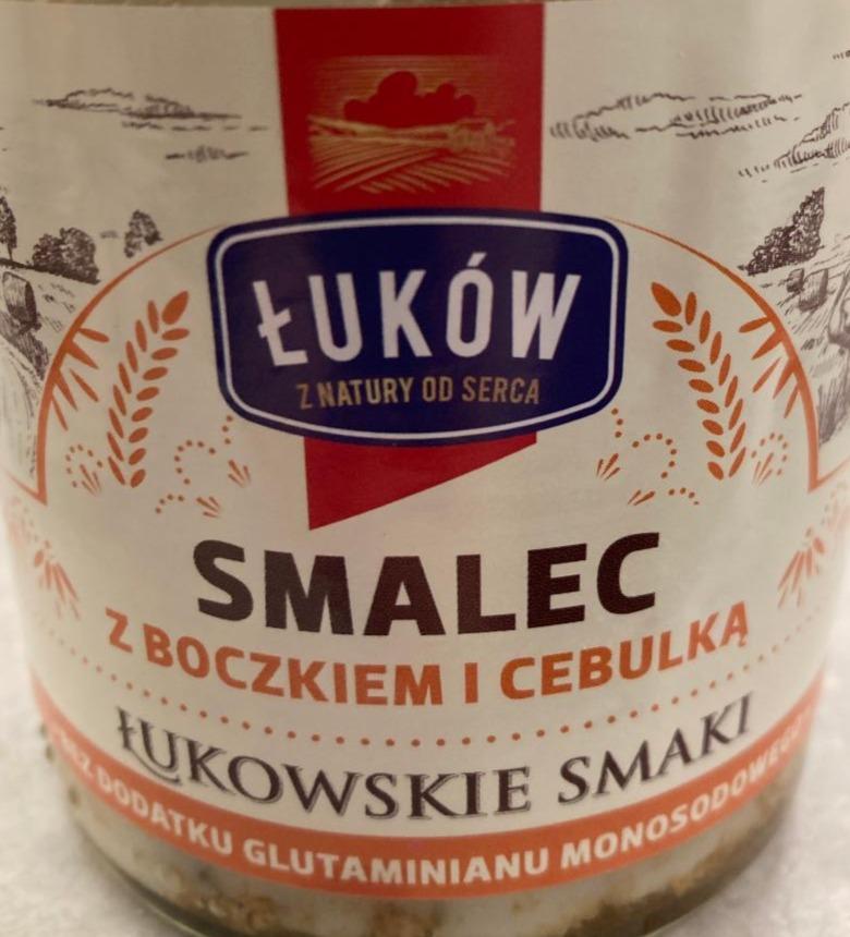 Zdjęcia - Smalec z boczkiem i cebulką Łukowskie Smaki Łuków