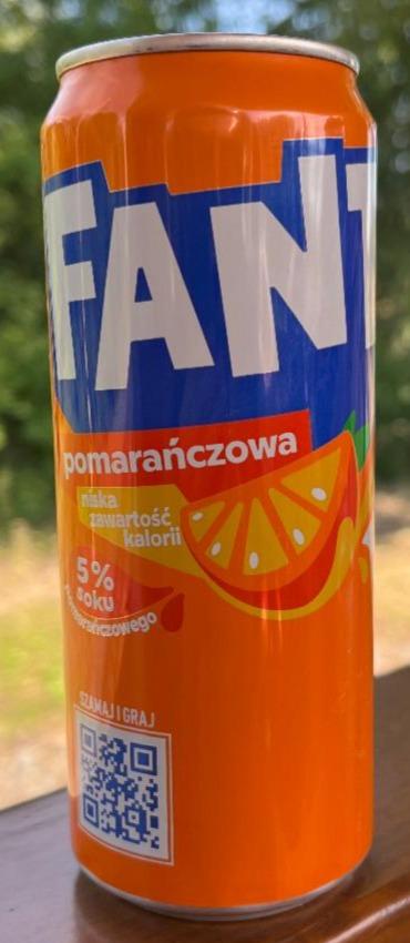 Zdjęcia - Fanta pomarańczowa niska zawartość kalorii 5% soku