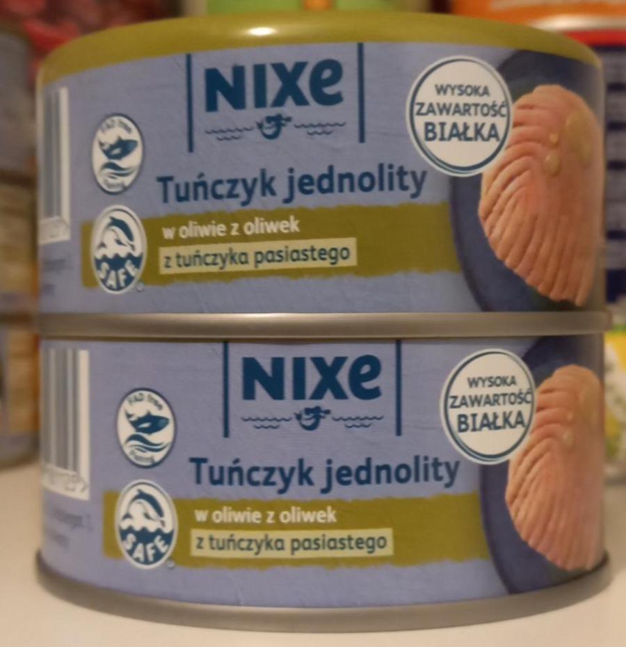 Zdjęcia - Tuńczyk jednolity w oliwie z oliwek Nixe