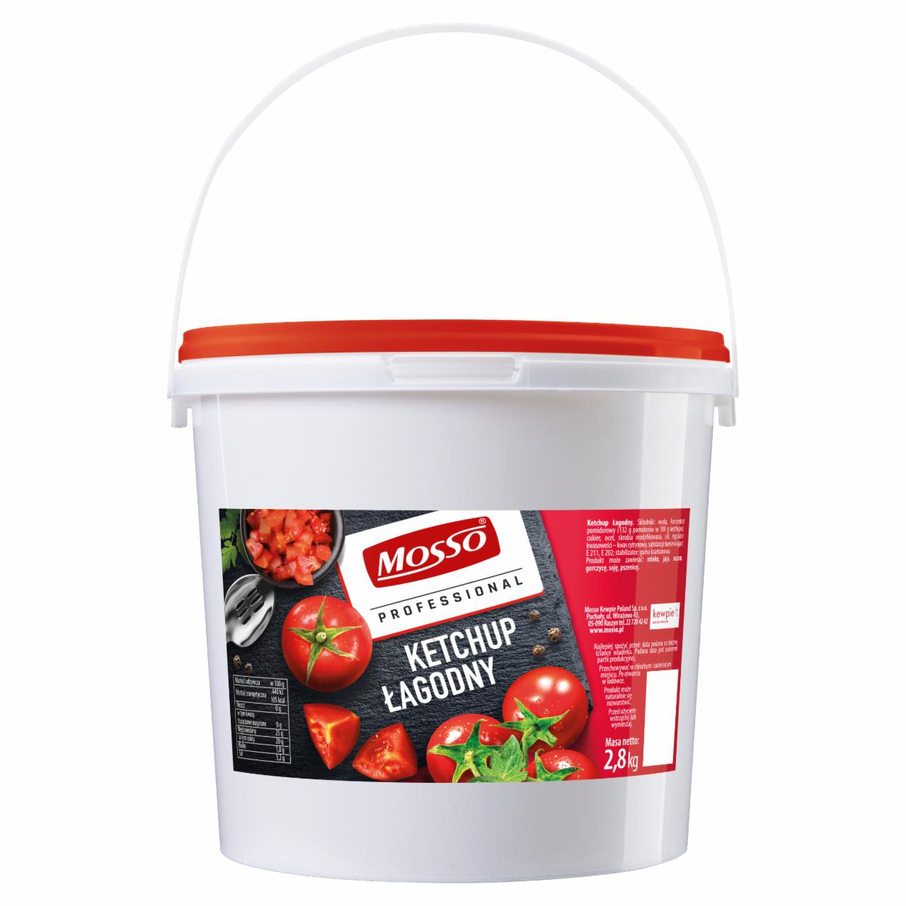 Zdjęcia - Mosso Professional Ketchup łagodny 2,8 kg