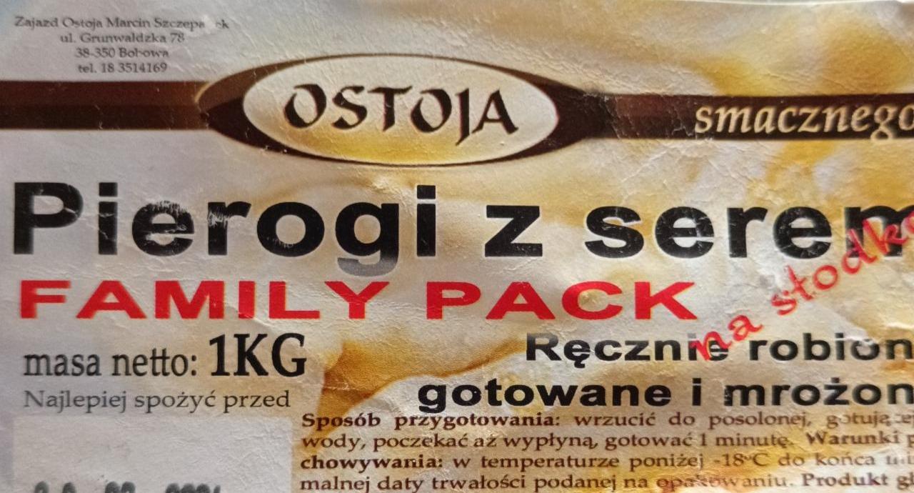 Zdjęcia - Pierogi z serem Ostoja