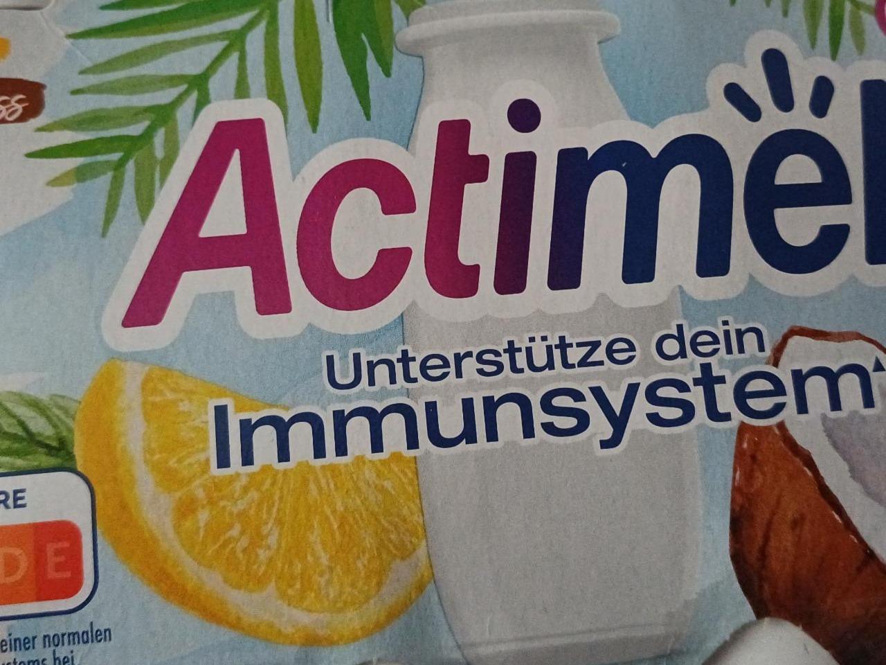 Zdjęcia - Zitrone kokosnut Actimel