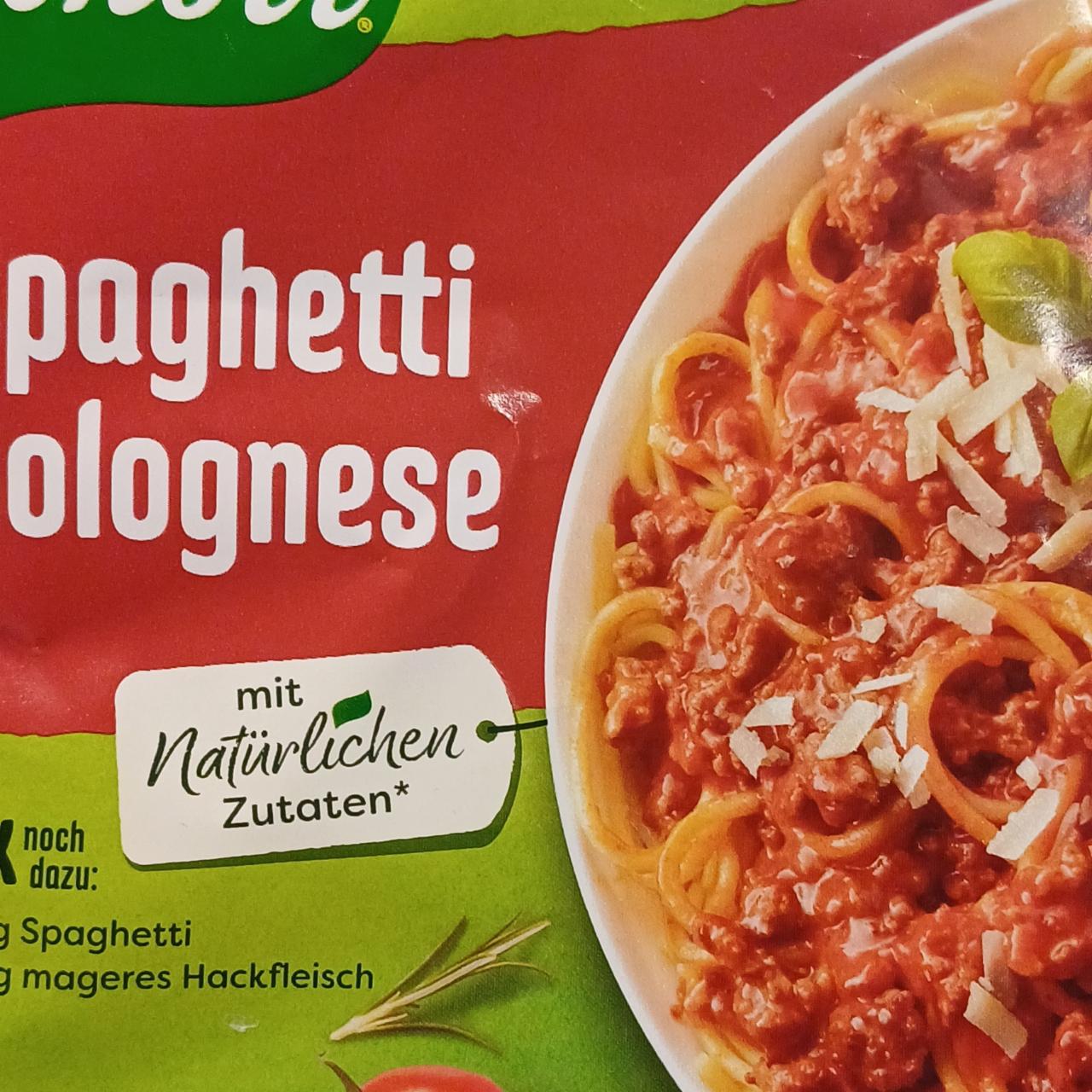 Zdjęcia - Spaghetti bolognese Knorr