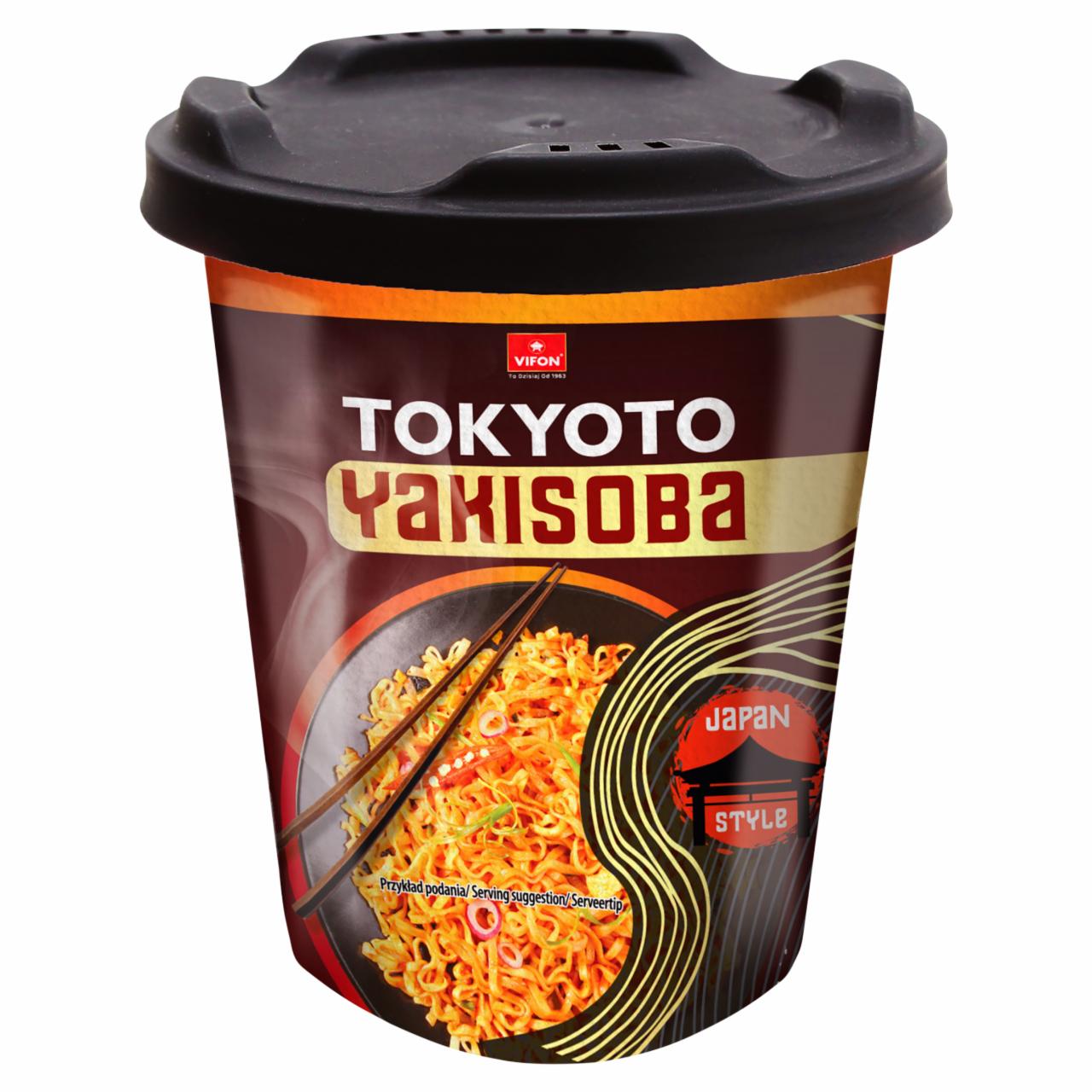 Zdjęcia - Tokyoto Yakisoba Danie błyskawiczne z nudlami 85 g Vifon