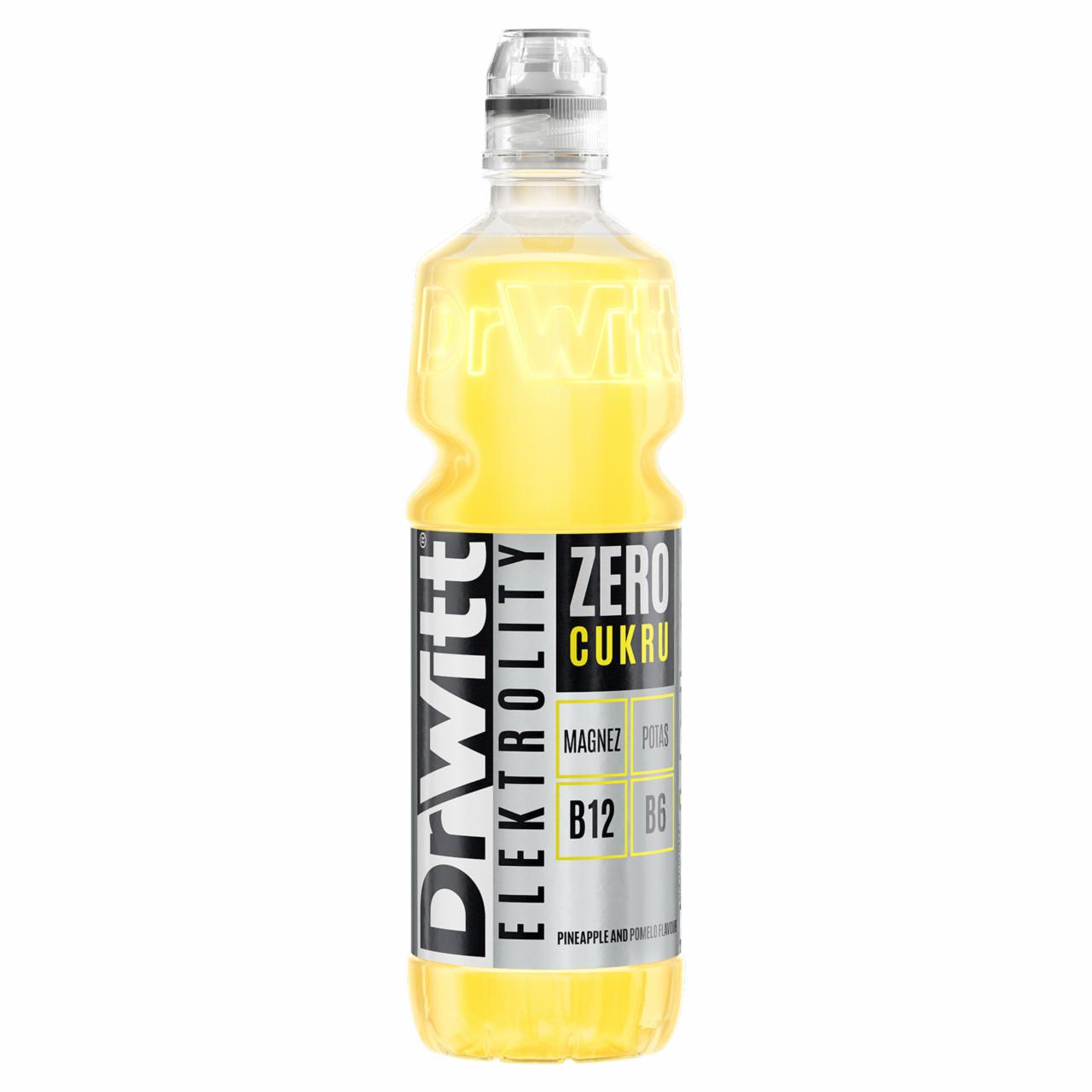 Zdjęcia - Dr Witt Elektrolity Zero Cukru Napój o smaku kiwi i limonki 750 ml