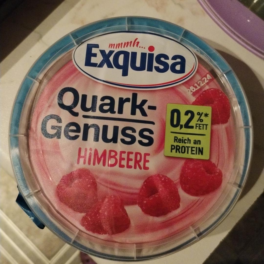 Zdjęcia - Quark-Genuss Himbeere (Exquisa)