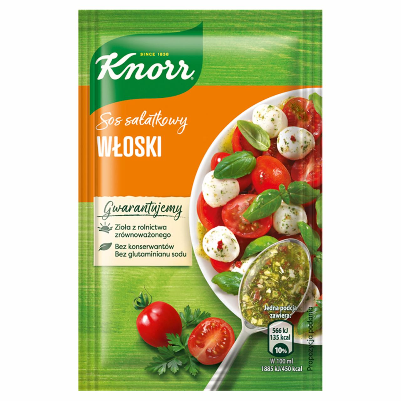 Zdjęcia - Knorr Sos sałatkowy włoski 8 g