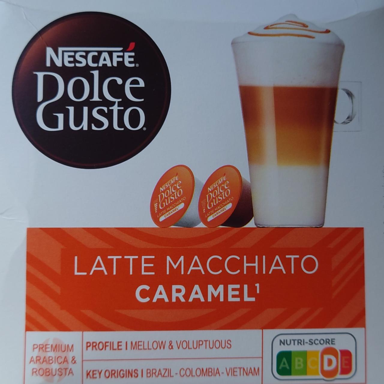 Zdjęcia - Latte macchiato caramel Dolce Gusto