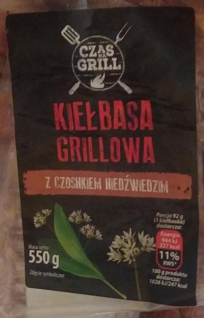 Zdjęcia - Kiełbasa grillowa z czosnkiem niedźwiedzim Czas na grill