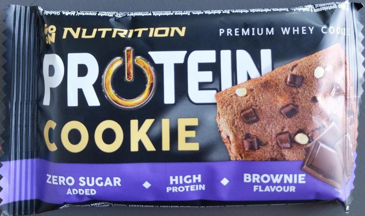 Zdjęcia - Protein cookie brownie flavour zero sugar added Go on nutrition