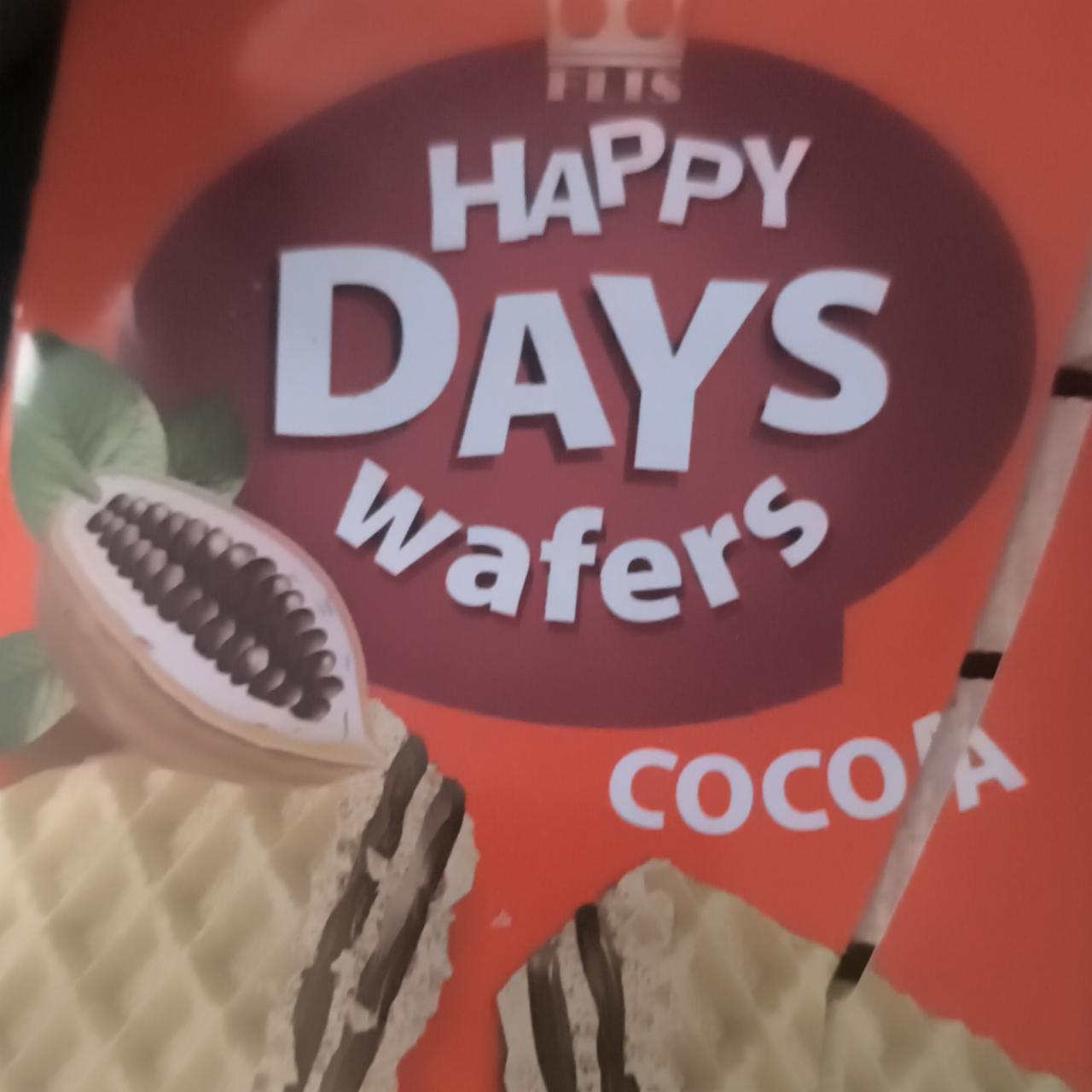 Zdjęcia - Happy days wafers cocoa Flis