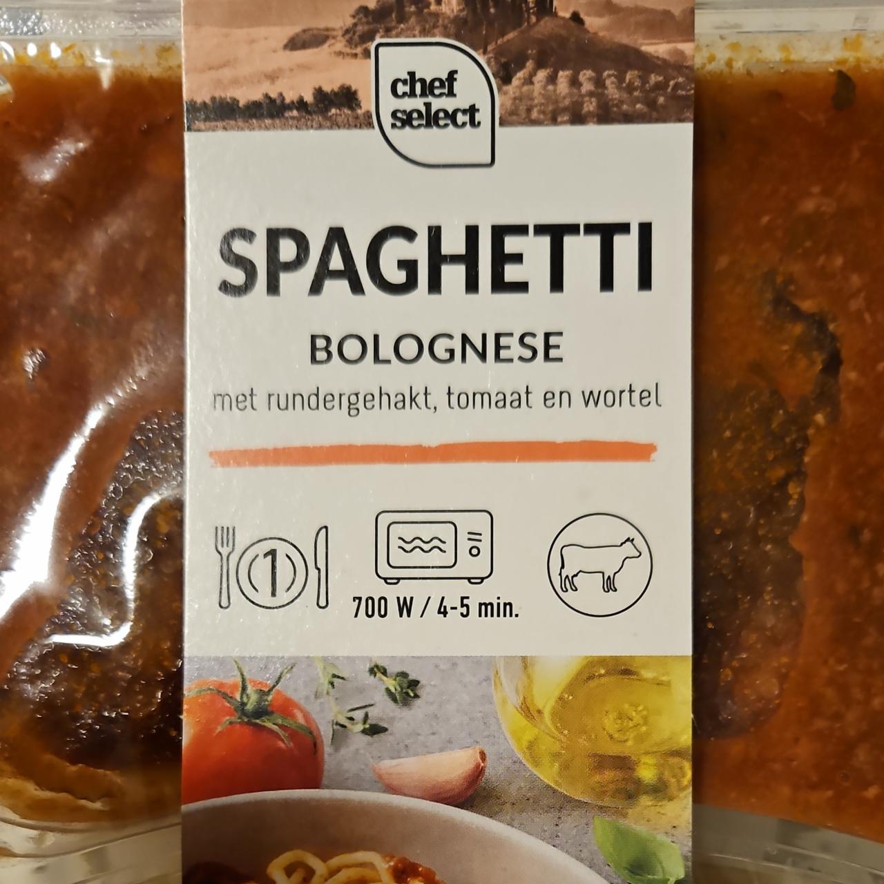 Zdjęcia - Bolognese met rundergehakt, tomaat en wortel Chef Select