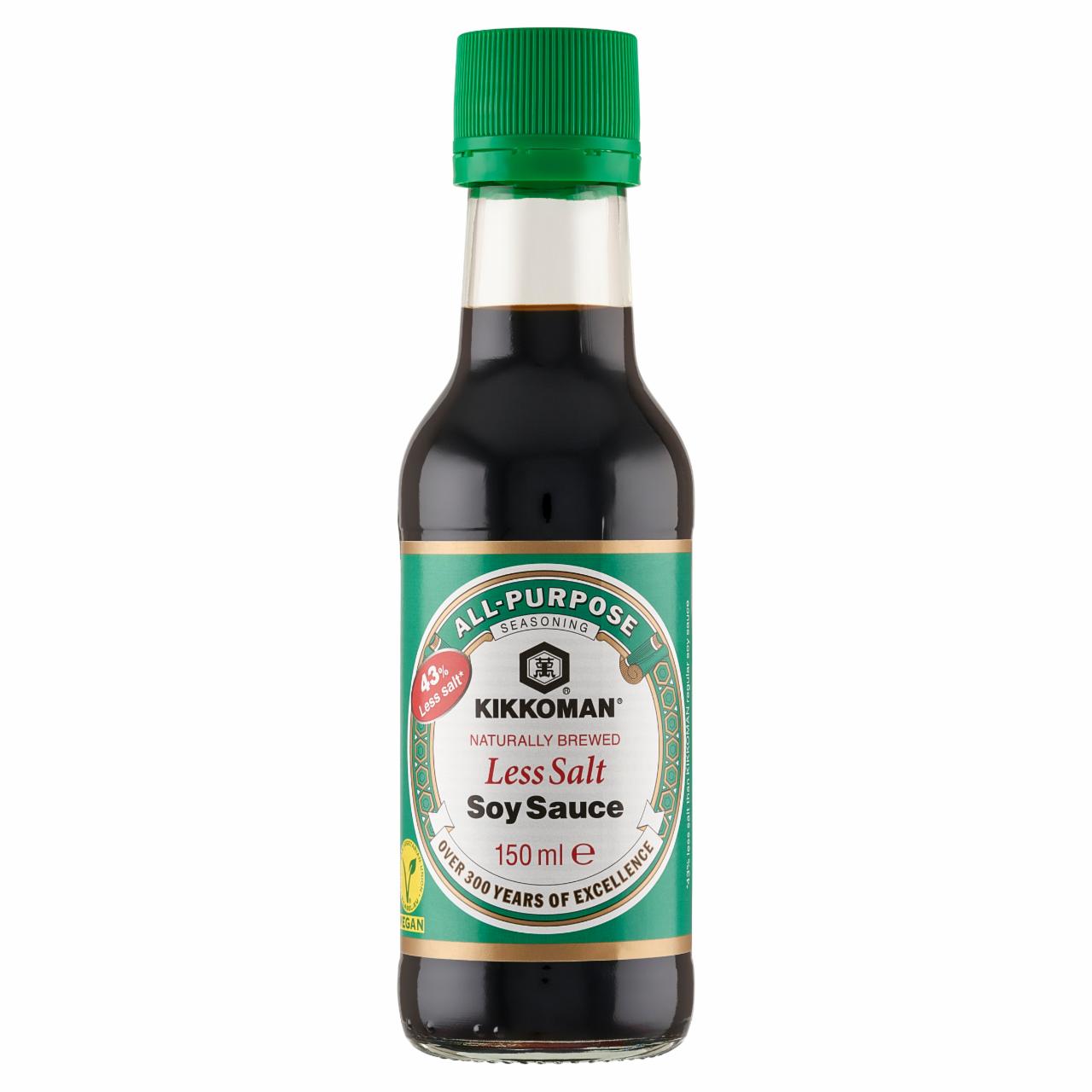 Zdjęcia - Kikkoman Naturalnie warzony sos sojowy 43 % mniej soli 150 ml