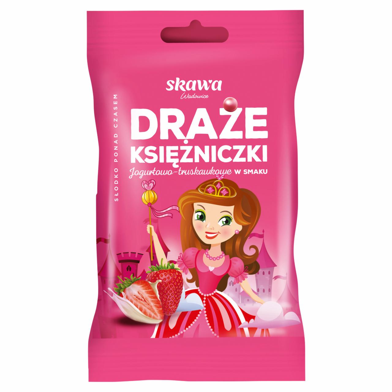 Zdjęcia - Wadowice Skawa Księżniczki Draże jogurtowo-truskawkowe w smaku 70 g