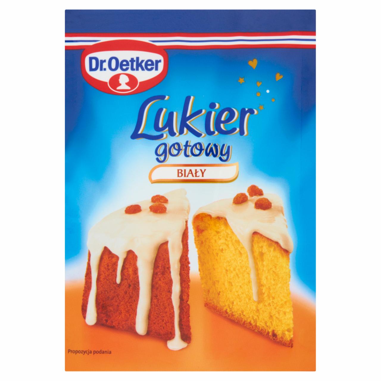 Zdjęcia - Dr. Oetker Lukier gotowy biały 100 g