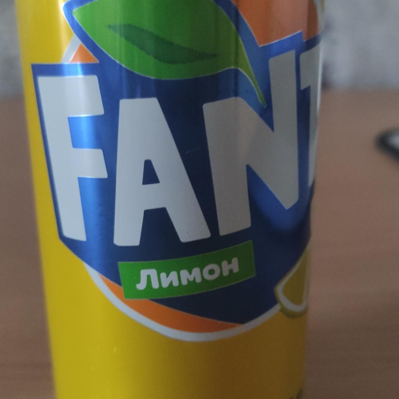 Zdjęcia - Fanta Cytrynowa Napój gazowany 500 ml