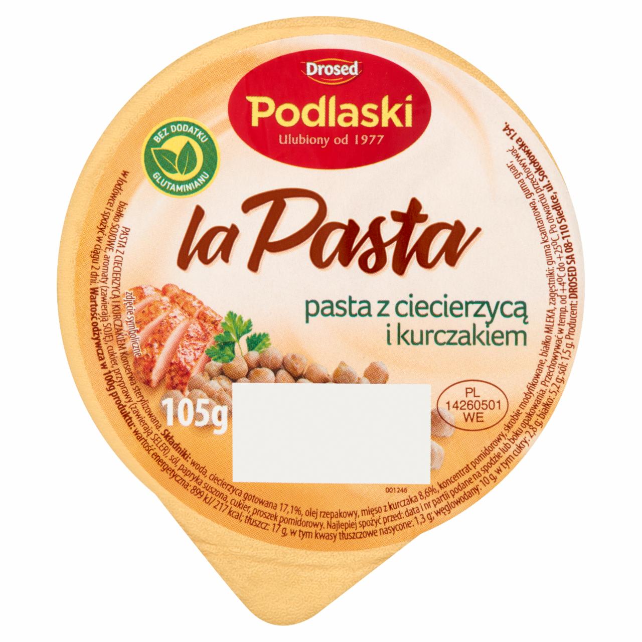 Zdjęcia - la Pasta Pasta z ciecierzycą i kurczakiem Drosed Podlaski