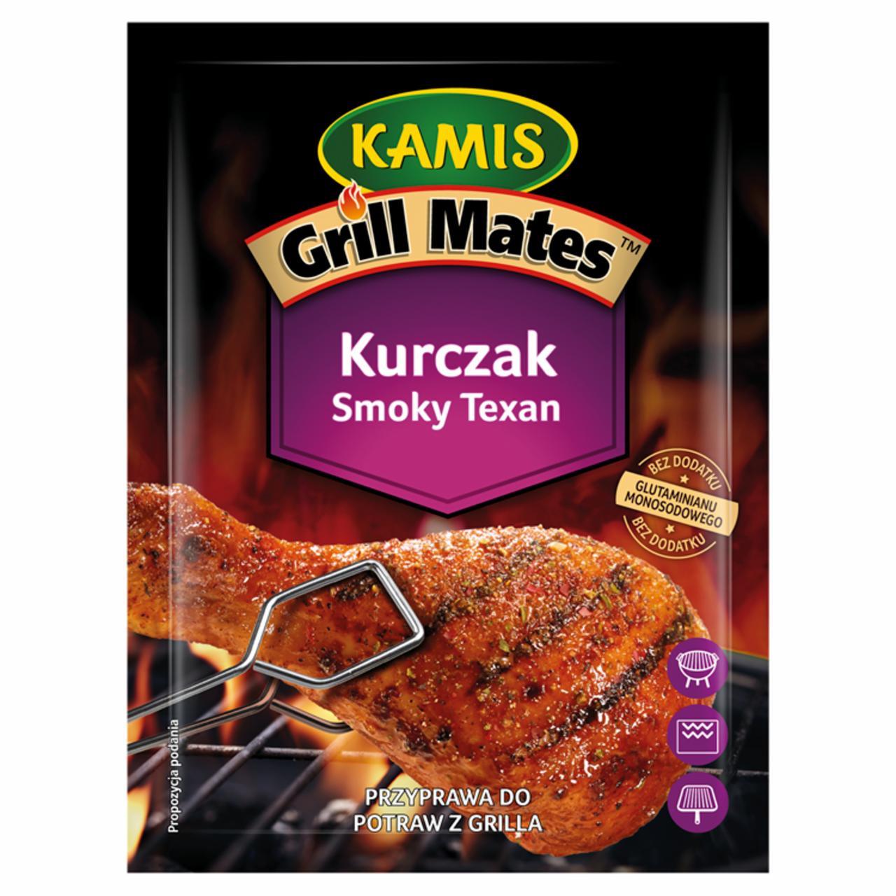 Zdjęcia - Kamis Grill Mates Smoky Texan Kurczak Przyprawa do potraw z grilla 20 g