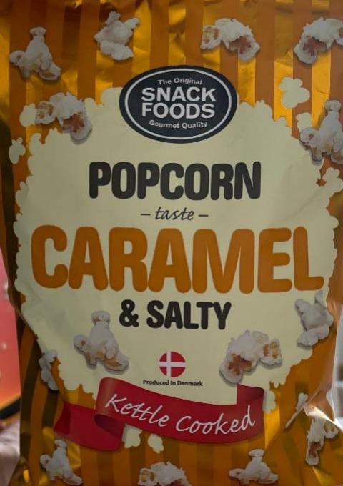 Zdjęcia - Popcorn caramel & salty kettle cooked Snack Foods