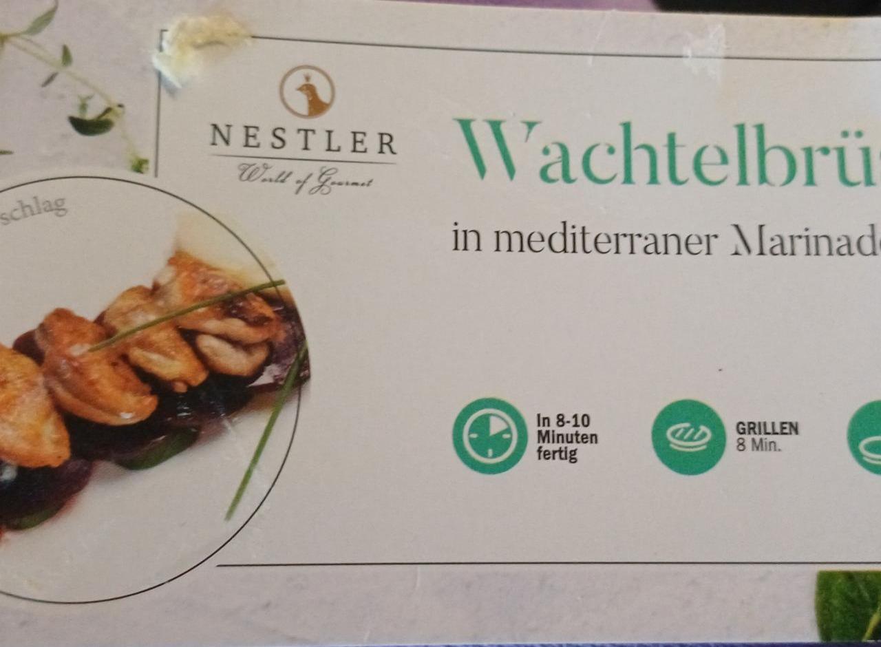 Zdjęcia - Wachtelbrüste in meditterraner marinade Nestler