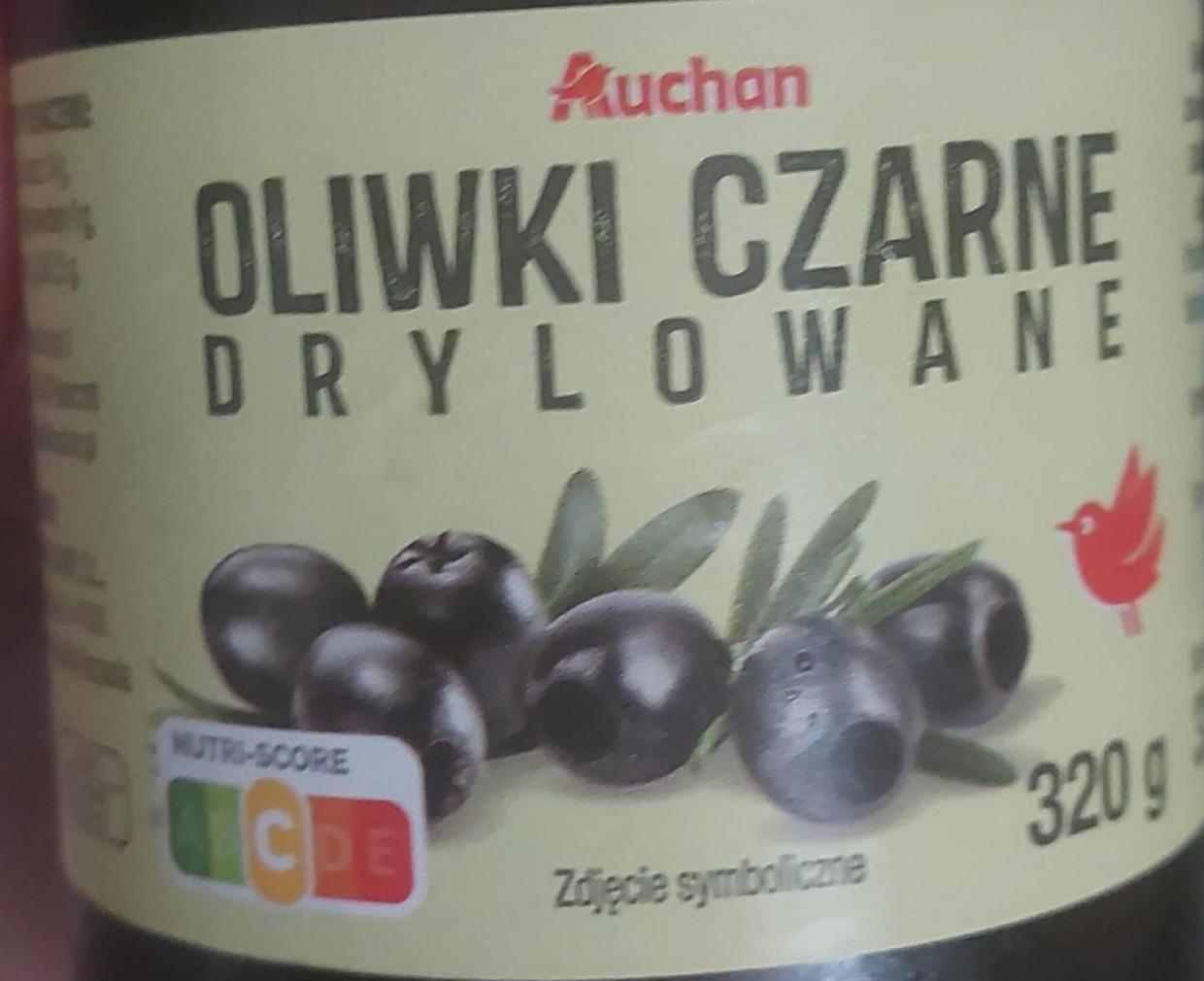 Zdjęcia - Oliwki czarne drylowane Auchan