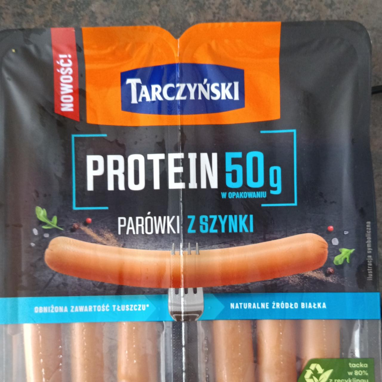 Zdjęcia - Protein parówki z szynki Tarczyński